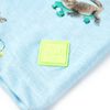 T-shirt pour enfants m&eacute;lange bleu clair 116