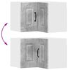 vidaXL Armoire de cuisine avec stockage Kalmar Blanc 57 x 57 x 40 cm
