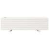 vidaXL Jardini&egrave;re blanc 90x40x26,5 cm bois de pin massif