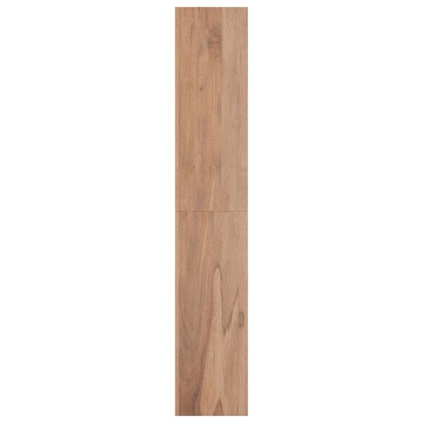 vidaXL Armoire &agrave; livres 35x30x168 cm Bois de teck solide