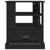 vidaXL Table d'appoint noir 50x50x60 cm bois d'ing&eacute;nierie