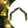 vidaXL Guirlande de No&euml;l d&eacute;cor&eacute;e avec boules et lumi&egrave;res LED 5 m