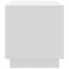 vidaXL Meuble TV Blanc 70x41x44 cm Bois d'ing&eacute;nierie