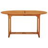 vidaXL Table de jardin 200x100x75 cm Bois d'eucalyptus solide