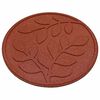 vidaXL Pierre de marchage 6 pcs Rouge &Oslash; 44 x 2 cm Caoutchouc