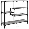 vidaXL Table console sonoma gris 103x32x95 cm bois d'ing&eacute;nierie