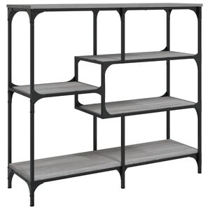 vidaXL Table console sonoma gris 103x32x95 cm bois d'ing&eacute;nierie