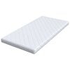 vidaXL Matelas Blanc 120 x 200 cm Mousse PU