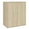 vidaXL Armoire à chaussures Chêne sonoma 60x35x70 cm Bois d’ingénierie