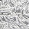 vidaXL Couverture coton &agrave; chevrons 160x210 cm Gris