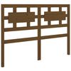 vidaXL T&ecirc;te de lit Marron miel 145,5x4x100 cm Bois massif de pin