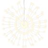vidaXL Feux d'artifice de No&euml;l d'ext&eacute;rieur 10 pcs Blanc 20 cm 1400 LED