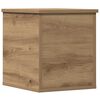 vidaXL Bo&icirc;te de Rangement Ch&ecirc;ne artisanal 30 x 35 x 35 cm
