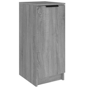 vidaXL Meuble &agrave; chaussures Sonoma gris 30x35x70 cm Bois d'ing&eacute;nierie
