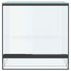 vidaXL Terrarium avec stockage Transparent 30 x 30 x 30 cm Verre