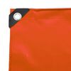 vidaXL B&acirc;che 650g / m&sup2; Orange 2,5 x 4,5 m Toile avec rev&ecirc;tement en PVC