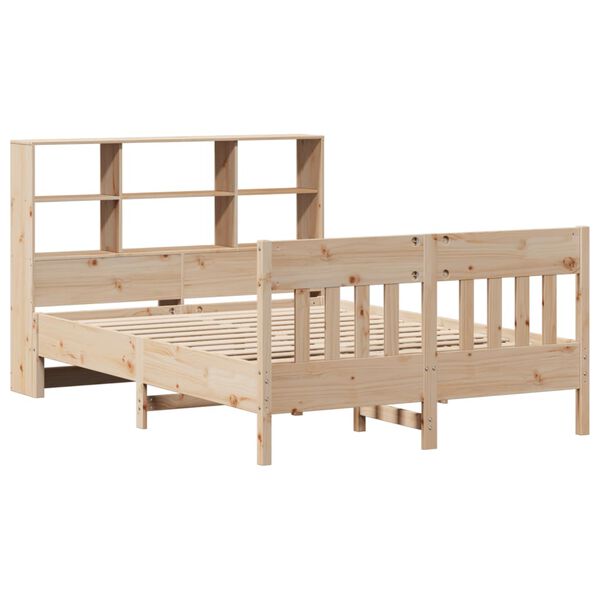 vidaXL Cadre de lit sans matelas 140x190 cm bois de pin massif