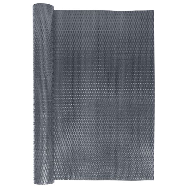 vidaXL Paravent de balcon anthracite 600x100 cm r&eacute;sine tress&eacute;e