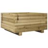vidaXL Jardini&egrave;re 50x50x26,5 cm bois de pin impr&eacute;gn&eacute;