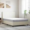 vidaXL Matelas &agrave; ressorts ensach&eacute;s moyen 140x200 cm