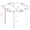 vidaXL Ensemble &agrave; manger de jardin 5 pcs et coussins marron poly rotin