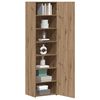 vidaXL Haut Armoire 2 pcs Ch&ecirc;ne artisanal 50 x 42,5 x 185 cm