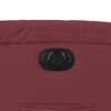 vidaXL Fauteuil inclinable &eacute;lectrique Rouge bordeaux Similicuir