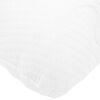 vidaXL Coussin de sommeil Uni Blanc 70 x 36 x 13 cm