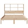 vidaXL Lit biblioth&egrave;que sans matelas 120x190 cm bois de pin massif