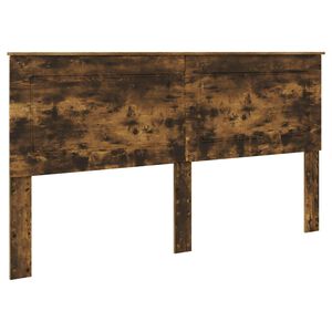 vidaXL T&ecirc;te de lit Ch&ecirc;ne Fum&eacute; 100 cm Bois d&rsquo;ing&eacute;nierie