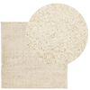 vidaXL Tapis shaggy PAMPLONA poils longs moderne dor&eacute; 200x200 cm