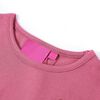T-shirt enfants &agrave; manches longues framboise 92