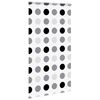 vidaXL Store enrouleur de douche avec cassette largeur du tissu 116 cm