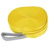 vidaXL Corde l&acirc;che pour slackline 15 m x 50 mm 150 kg Jaune