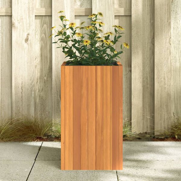 vidaXL Jardini&egrave;re 35x35x60 cm bois massif d'acacia