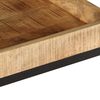 vidaXL Table d'appoint Marron 35 x 35 x 45 cm Bois de mangue massif