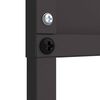 vidaXL &Eacute;cran de confidentialit&eacute; de jardin Fretwork Noir 50 x 140 cm