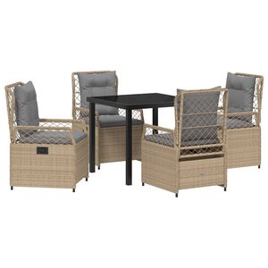 vidaXL Ensemble de salle &agrave; manger pour jardin 5 pcs