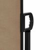 vidaXL Auvent lat&eacute;ral r&eacute;tractable taupe 120x600 cm