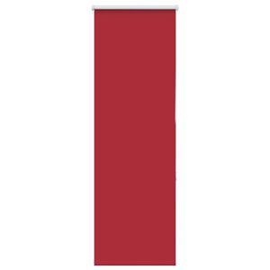 vidaXL Store enrouleur occultant rouge largeur du tissu 55,7 cm