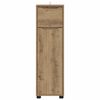 vidaXL Cabinet de salle de bain Ch&ecirc;ne artisanal 30,5 x 30 x 101 cm