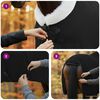 vidaXL Couverture &Eacute;quine Noir 115 cm Fleece polaire
