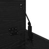 vidaXL Boîte de Rangement avec stockage Chêne noir 102 x 35 x 35 cm