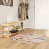vidaXL Tapis lavable multicolore &Oslash; 120 cm antid&eacute;rapant