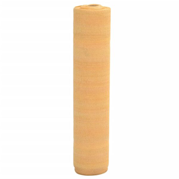 vidaXL Filet brise-vue sable 1,2x50 m PEHD 75 g/m&sup2;