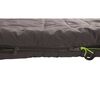 Outwell Sac de couchage Camper fermeture &eacute;clair &agrave; gauche gris