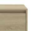 vidaXL Tables de chevet 2 pcs ch&ecirc;ne sonoma bois d'ing&eacute;nierie