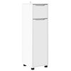 vidaXL Ensemble de mobilier de salle de bain avec tiroir 4 pcs Blanc