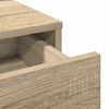 vidaXL Table de Toilette Marron 50 x 41 x 140 cm Bois d'ing&eacute;nierie