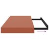 vidaXL &Eacute;tag&egrave;re Murale Rouge 60 x 23 x 4 cm Bois d'ing&eacute;nierie